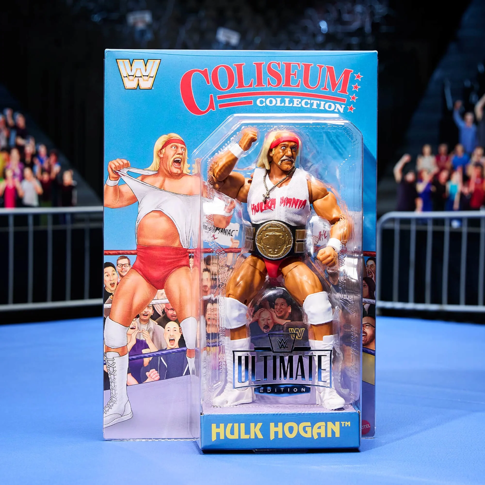Mattel Creations WWE Coliseum Collection Hulk Hogan & Terry Funk Ultimate Edition Figures