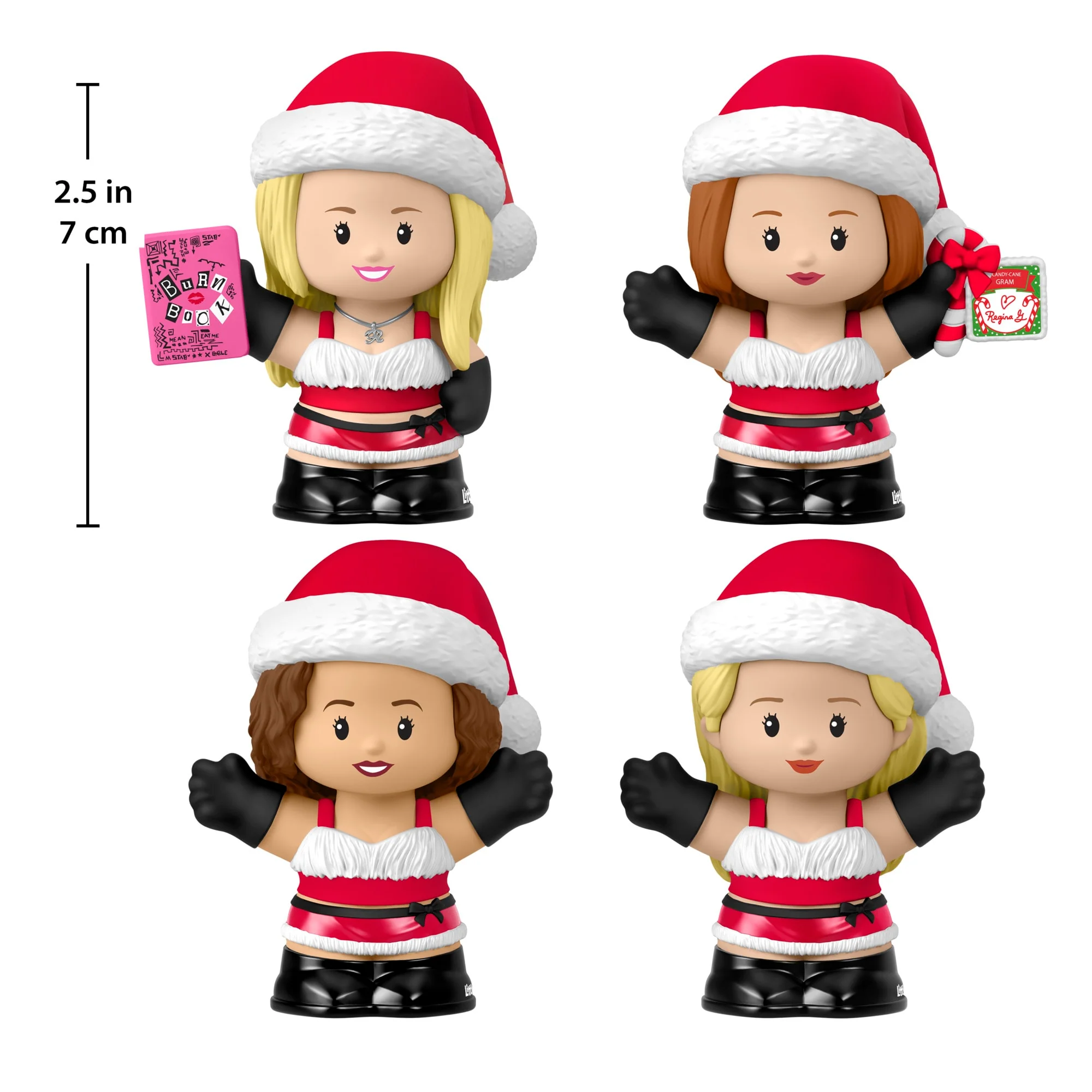 Mattel Creations Little People Collector Mean Girls Movie Special Edition Holiday Set