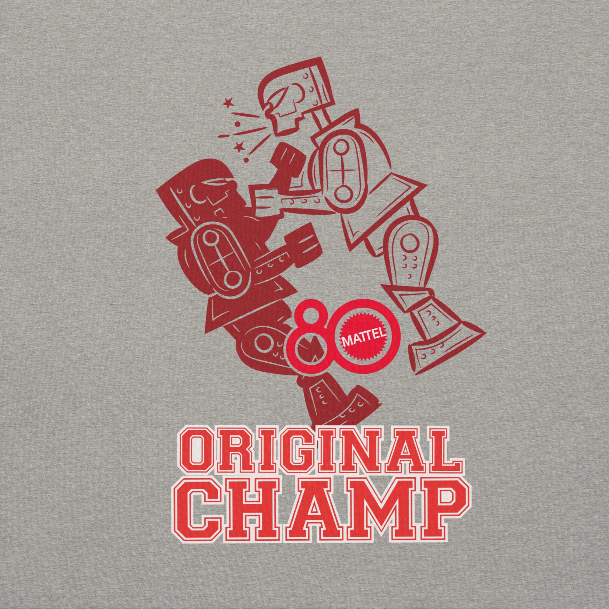 Mattel Creations Mattel 80th Rock 'Em Sock 'Em Robots Original Champ Sweatshirt