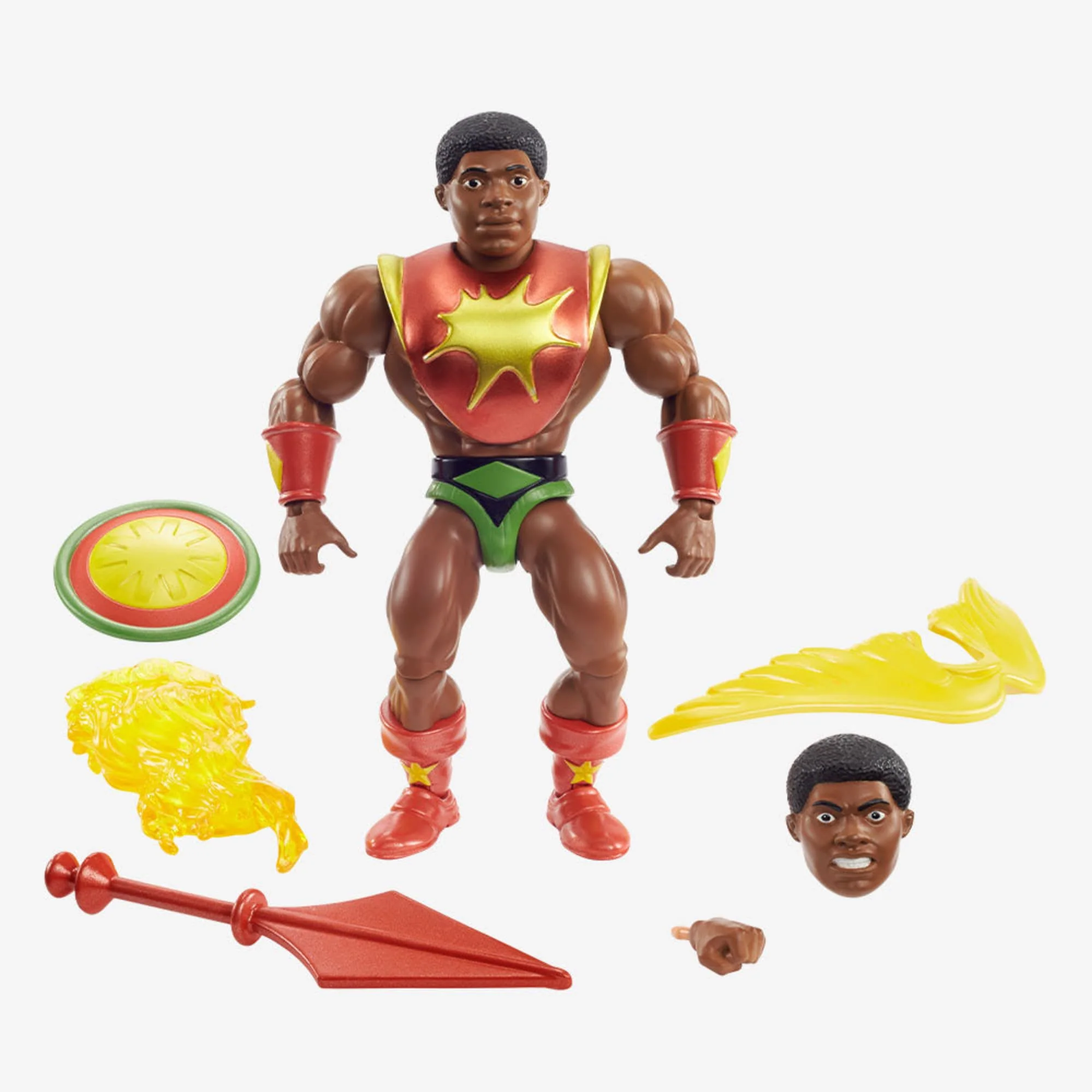 Mattel Creations Masters of the Universe Origins Sun-Man Action Figure