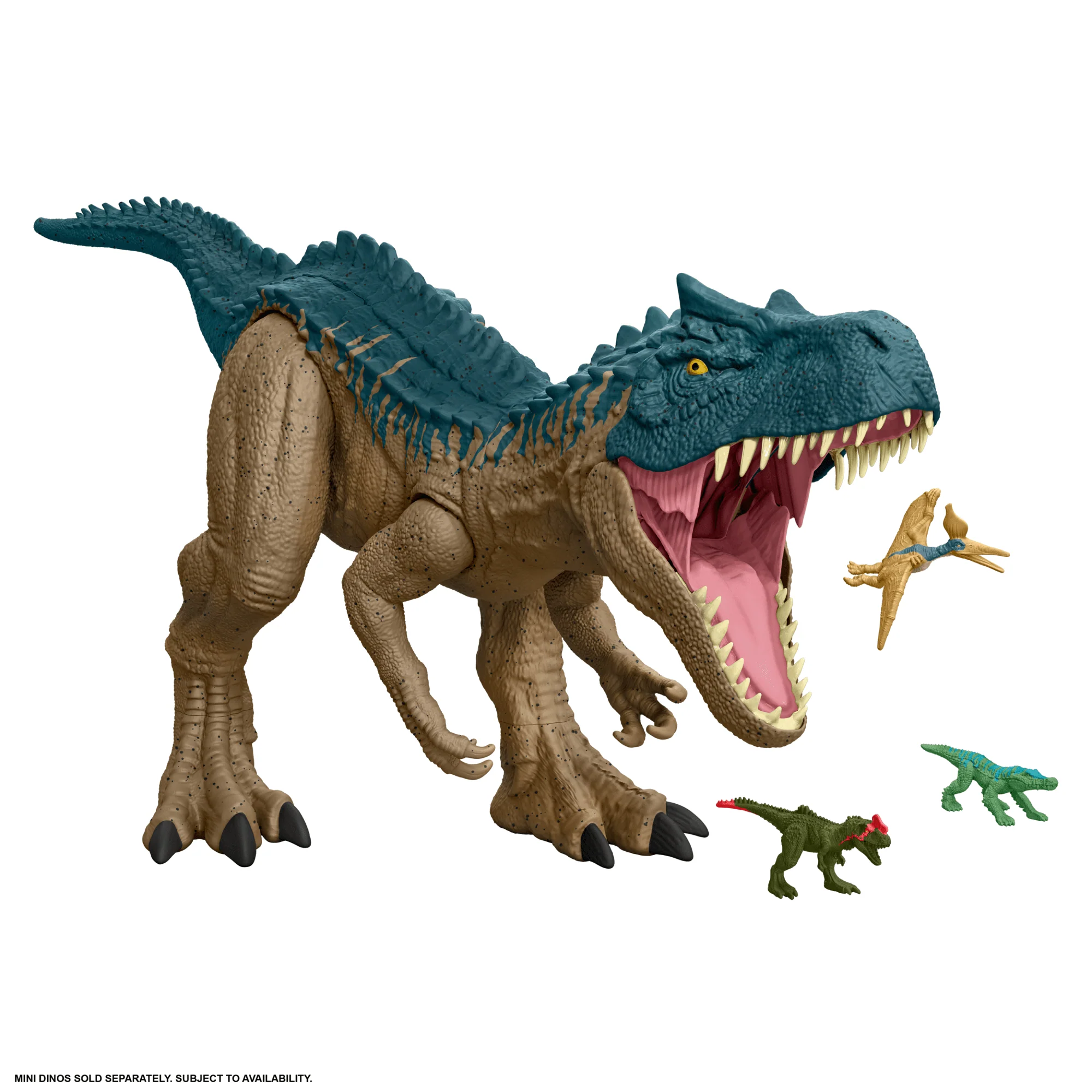 Mattel Creations Jurassic World Super Colossal Allosaurus Dinosaur Action Figure
