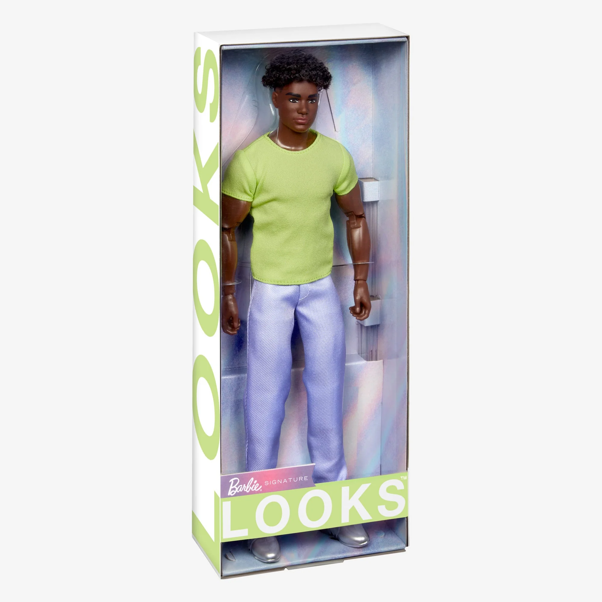 Mattel Creations Barbie Looks Doll #25 (Buff Body Ken, Short Black Hair)