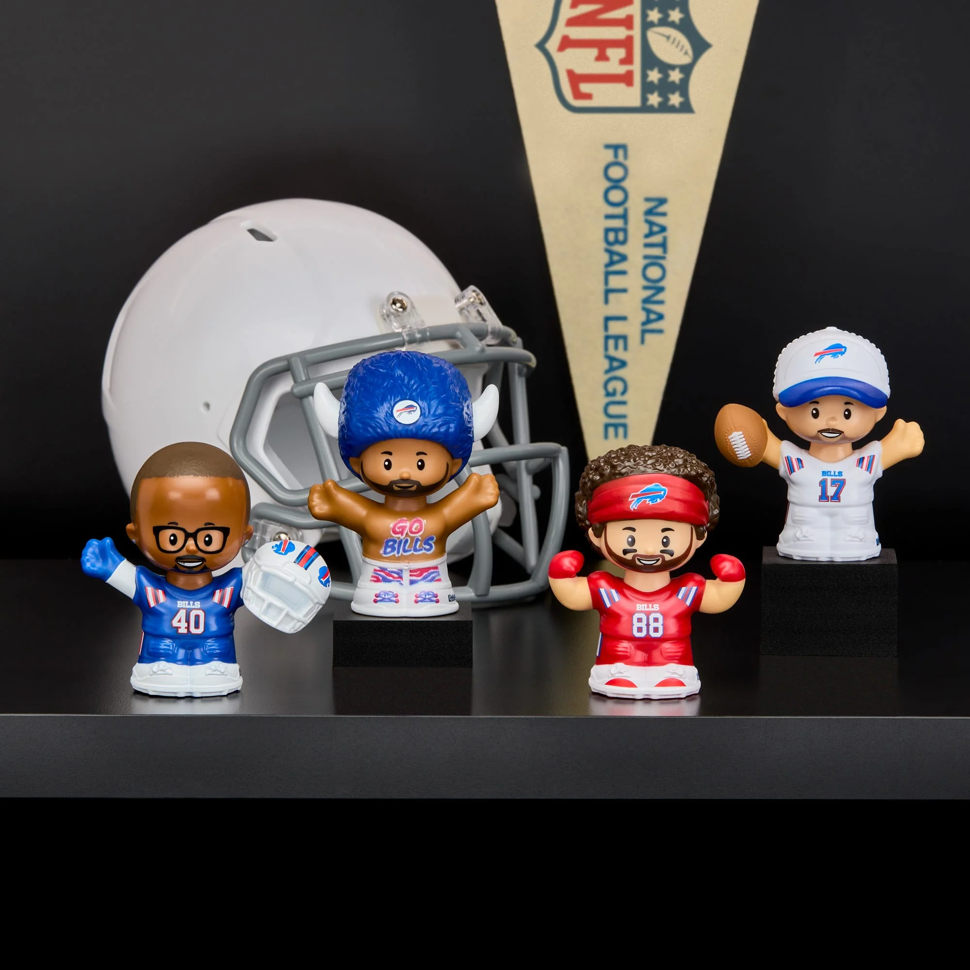 Mattel Creations Little People Collector x NFL Buffalo Bills Set