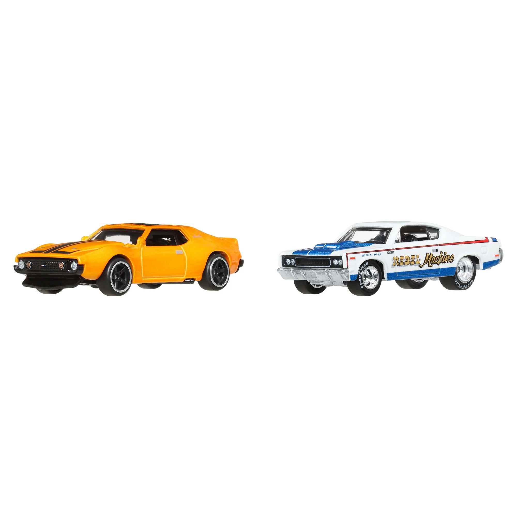 Mattel Creations Hot Wheels Premium Car Culture 2-Pack '71 AMC Javelin & AMC Rebel Machine