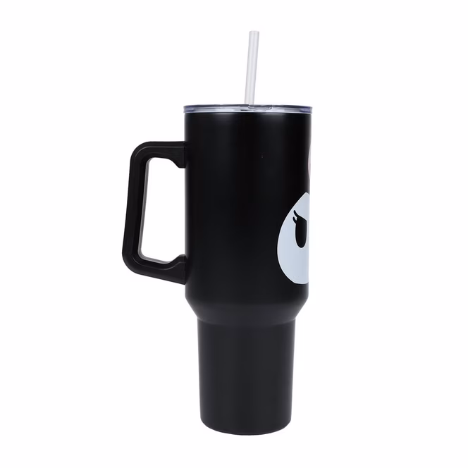 GameStop Kuromi Big Face 40 oz Stainless Steel Tumbler