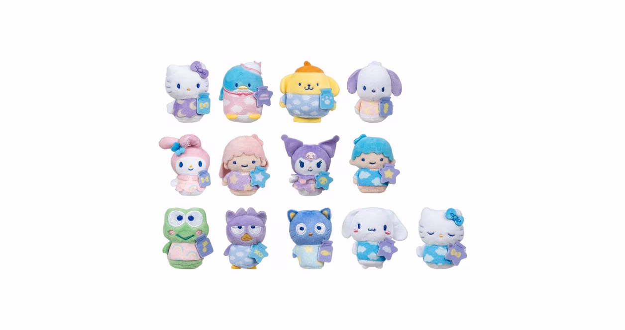 GameStop Jazwares Hello Kitty and Friends Mini 2-in Blind Plush Series 2 (Styles May Vary)