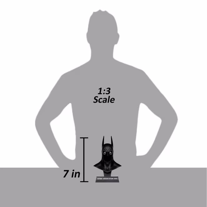 GameStop McFarlane Toys DC Direct Batman - Batman: Arkham Asylum 1:3 Scale Cowl Prop Replica