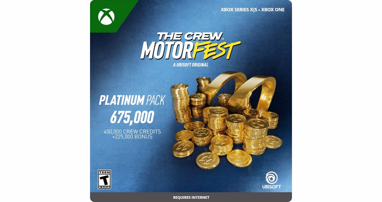 GameStop The Crew Motorfest Virtual Currency Platinum Pack - Xbox Series X