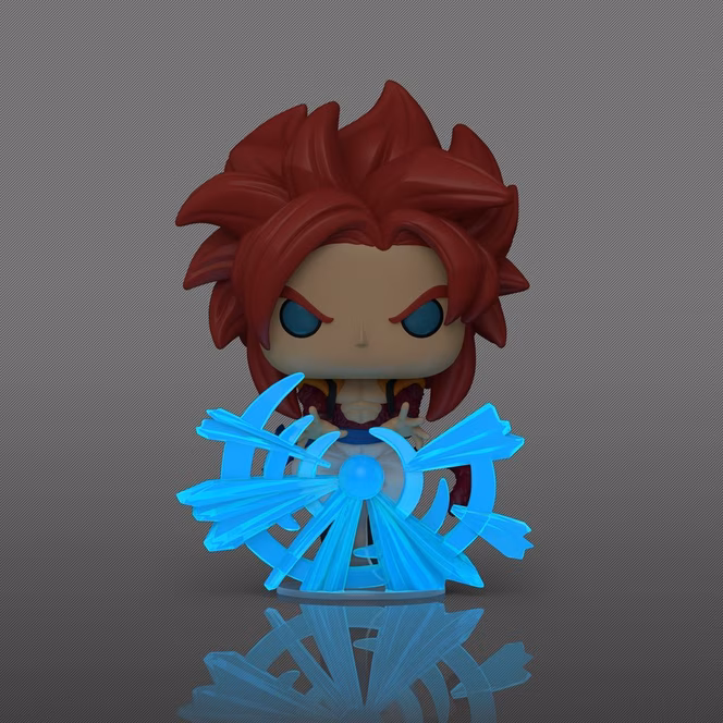 GameStop Funko POP! Animation: Dragon Ball GT Super Saiyan 4 Gogeta (or Chase) 5.7-in Glow-in-the-Dark Vinyl Figure