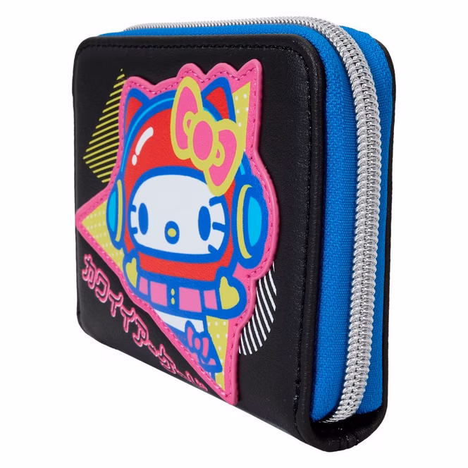 GameStop Loungefly Hello Kitty Kawaii Gamer Zip Around Wallet GameStop Exclusive