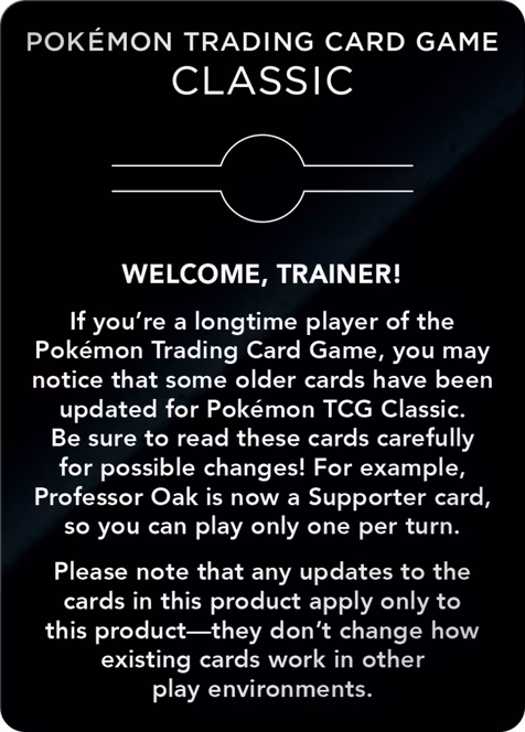GameStop Pokemon Trading Card Game: Classic Collection