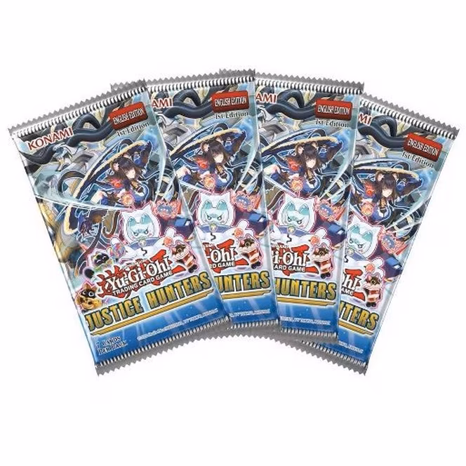 GameStop Yu-Gi-Oh! Trading Card Game: Justice Hunters Booster Box