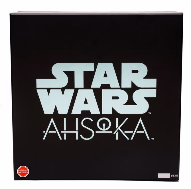 GameStop Star Wars Ahsoka Faux Leather Crown with Elastic Strap and Replica Bead Chain Necklace Set (GameStop Exclusive)