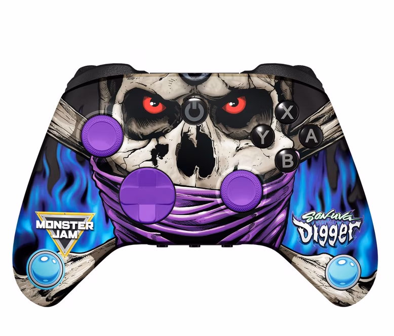 GameStop CANDY CON Monster Jam Controller Kit Framed Edition - Son Uva GameStop Exclusive