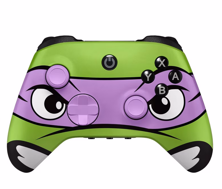 GameStop CANDY CON Teenage Mutant Ninja Turtles Donatello Combo Pack Controller Kit GameStop Exclusive