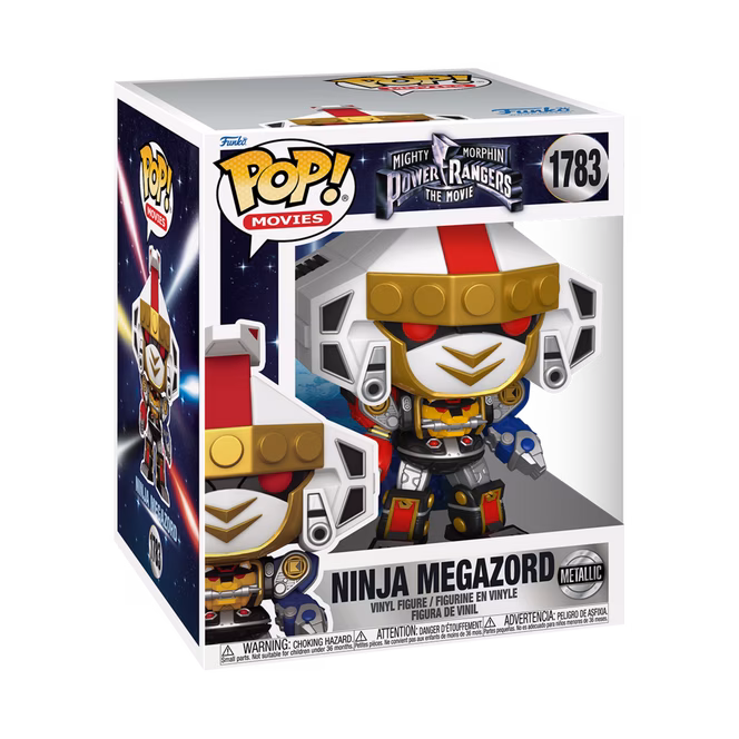 GameStop Funko POP! Super: Mighty Morphin Power Rangers Ninja Megazord 6.9-in Vinyl Figure