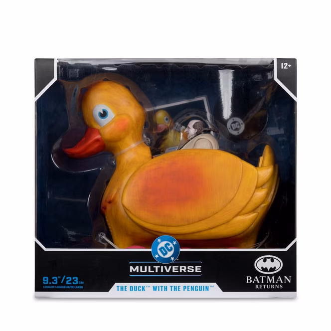 GameStop McFarlane Toys DC Multiverse Vehicles Batman Returns The Duck with Penguin Figure Set