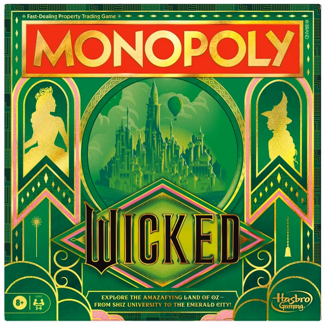 GameStop Monopoly Wicked Edition Movie Board Game