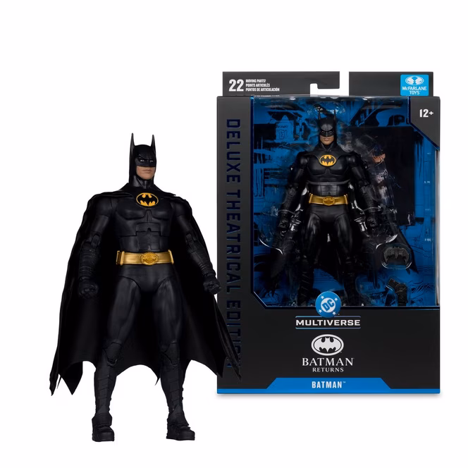 GameStop McFarlane Toys DC Theatrical Batman Returns Batman Deluxe Edition 7-in Action Figure