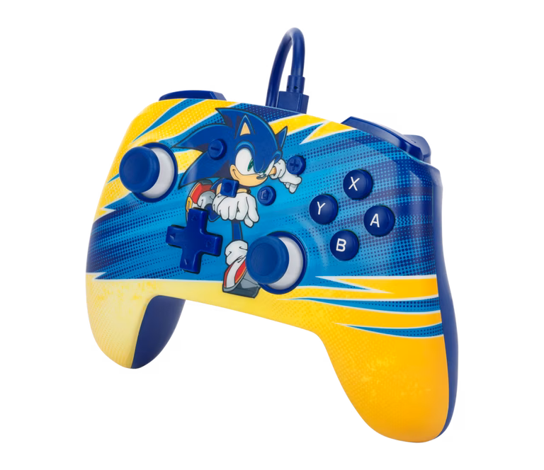 GameStop PowerA Enhanced Wired Controller for Nintendo Switch - Sonic Boost
