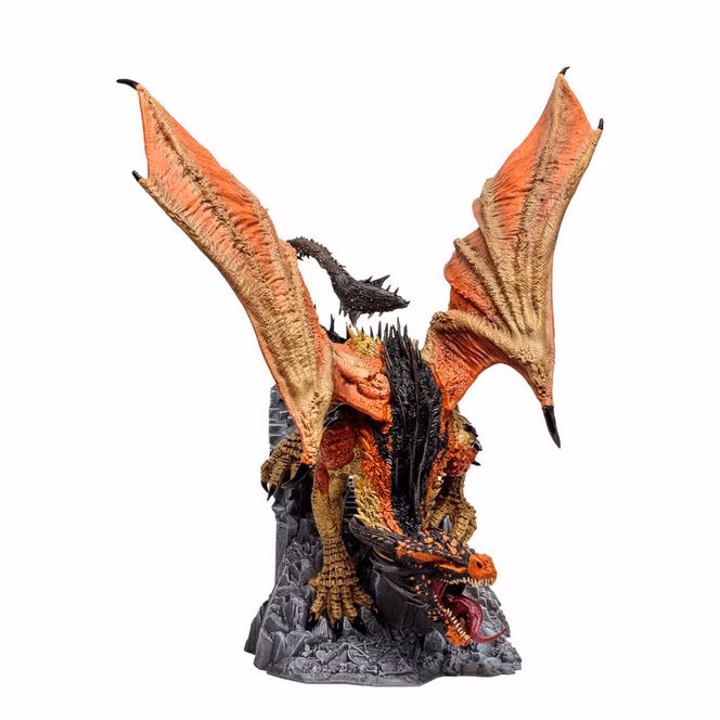 GameStop McFarlane Toys Dragons Series 8 Gold Label Tora (Berserker Clan) 11-in Statue
