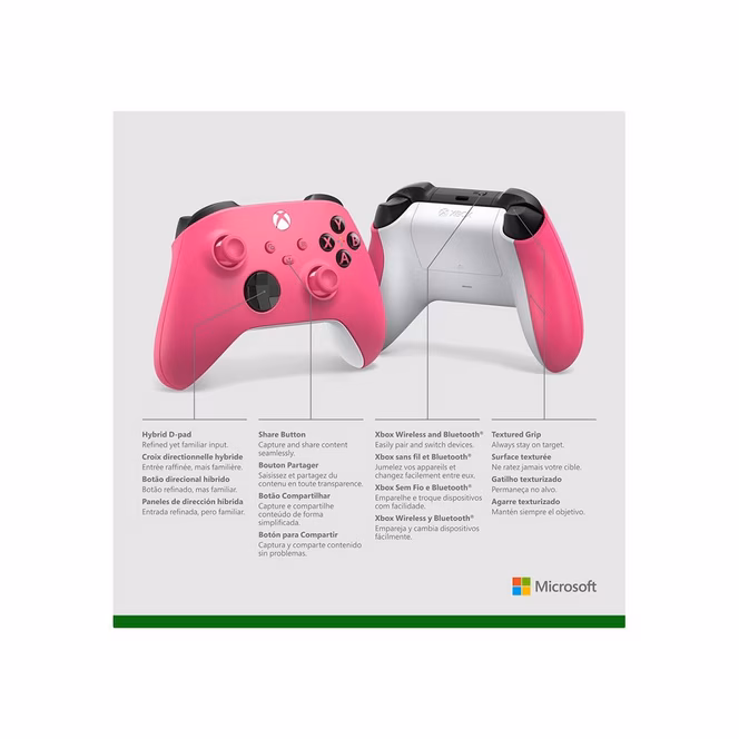 GameStop Microsoft Xbox Series X Wireless Controller Deep Pink