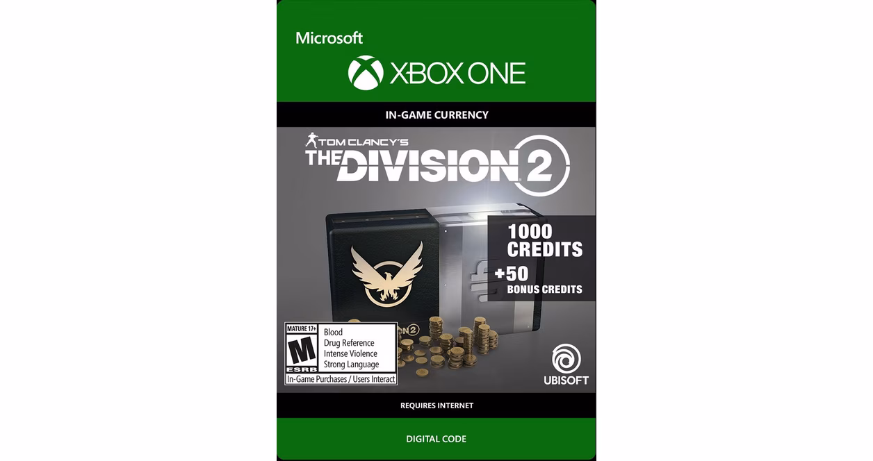 GameStop Tom Clancy's The Division 2 1,050 Credits