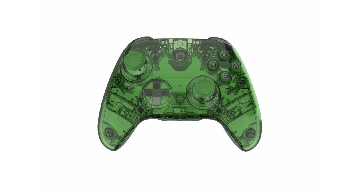 GameStop CANDY CON Transparent Player Ready Pack - Emerald Green GameStop Exclusive