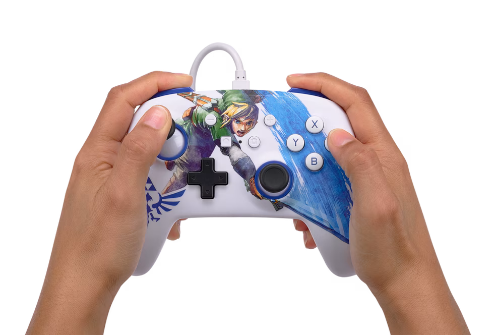 GameStop PowerA Enhanced Wired Controller for Nintendo Switch - Master Sword Attack
