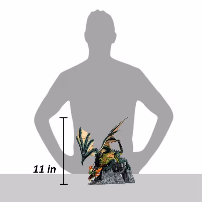 GameStop McFarlane Toys Dragons Series 8 Sybaris (Berserker Clan) 11-in Statue