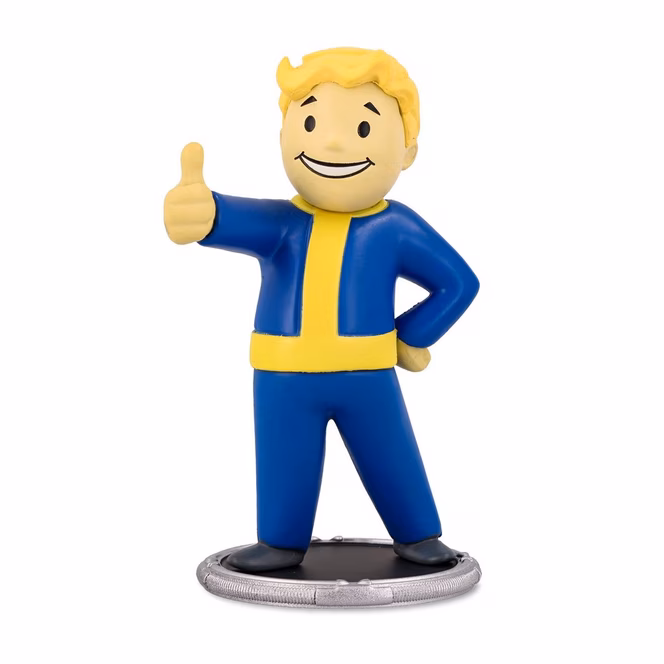 GameStop Fallout T-51 and Vault Boy (Classic) (Build-A-Figure - Deathclaw) 3-in Action Figure Set
