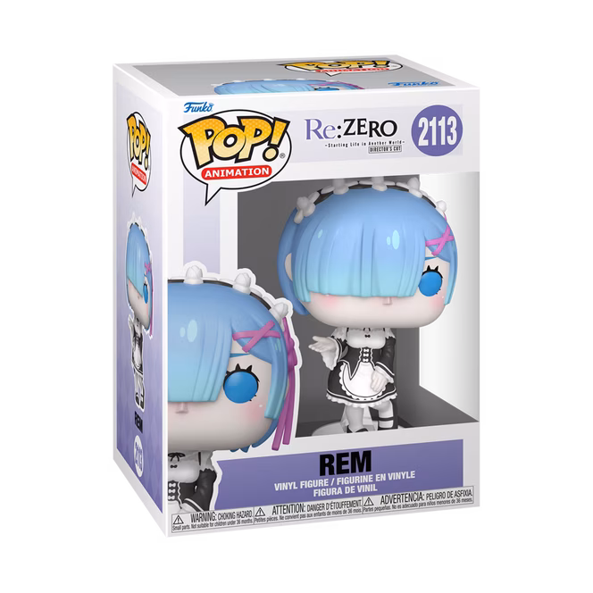 GameStop Funko POP! Animation: Re:ZERO Starting Life in Another World Rem (or Chase) 4.1-in Vinyl Figure