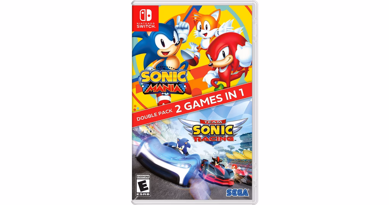 GameStop Sonic Mania Plus Team Sonic Racing Double Pack - Nintendo Switch
