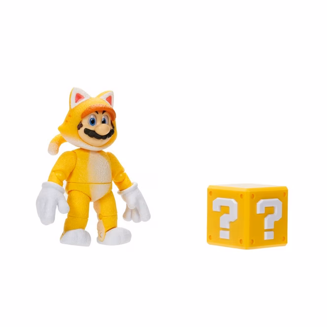 GameStop Jakks Pacific The Super Mario Bros. Movie Cat Mario 5-in Figure