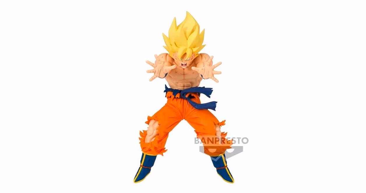 GameStop Banpresto Dragon Ball Z Match Makers Super Saiyan Son Goku (vs Cooler) 5.5-in Statue