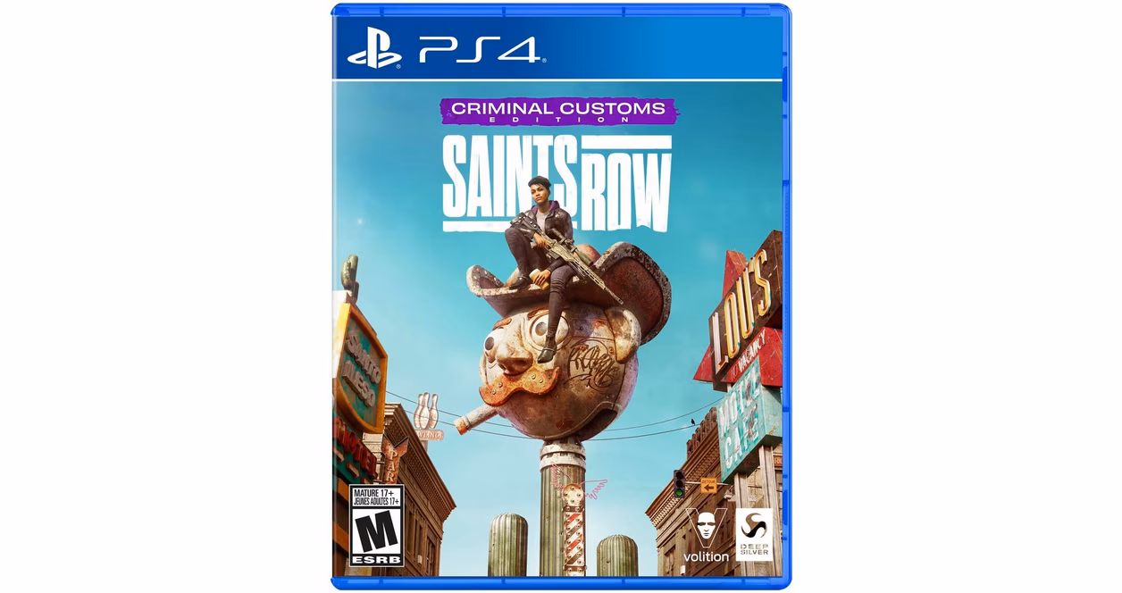 GameStop Saints Row Criminal Custom Edition GameStop Exclusive - PlayStation 4