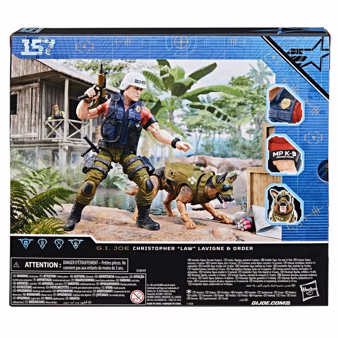 GameStop Hasbro G.I. Joe Classified Series Christopher Law Lavigne and Order 6-in Action Figure