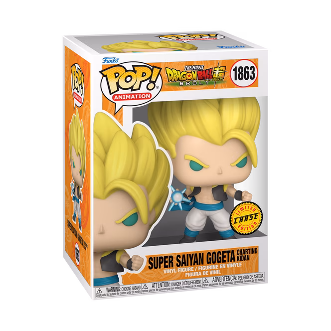 GameStop Funko POP! Animation: Dragon Ball Super: Broly Gogeta(or Chase) 5.25-in Vinyl Figure