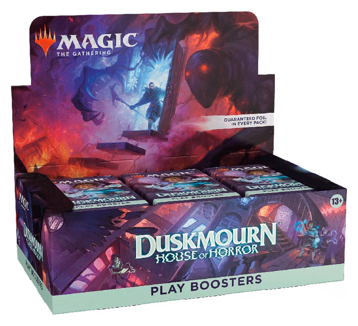 GameStop Magic: The Gathering Duskmourn: House of Horror Play Booster Box (36 Play Boosters)