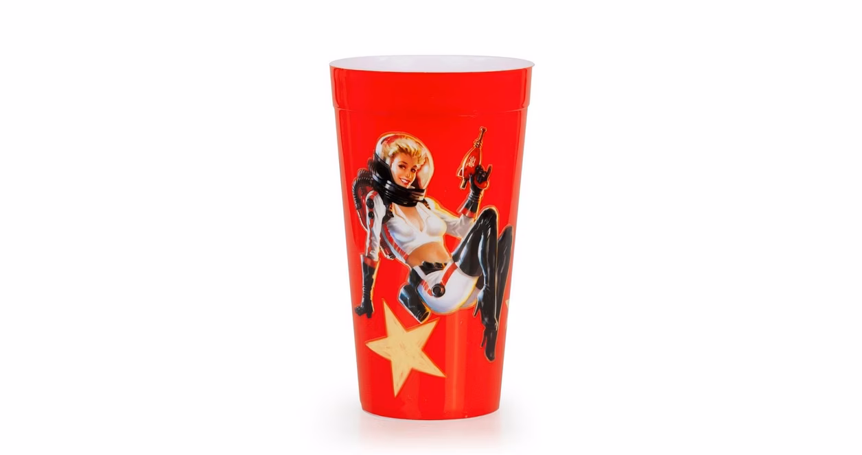 GameStop Fallout Nuka Cola 22oz Plastic Tumbler