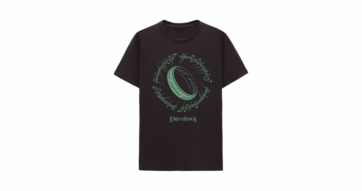 GameStop The Lord of the Rings Glow in the Dark Unisex Graphic T-Shirt GameStop Exclusive