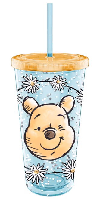 GameStop Winnie the Pooh - Pooh Bear 32oz Confetti Cold Cup