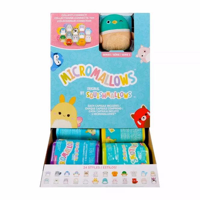GameStop Squishmallows Micromallows with Fashion 2.5-in Blind Plush (Styles May Vary)