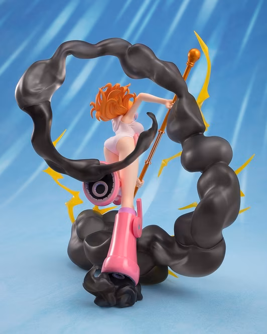 GameStop Tamashii Nations One Piece S.H. Figuarts  Nami Lightning Tempo (Egghead arc) 6.7-in Figure