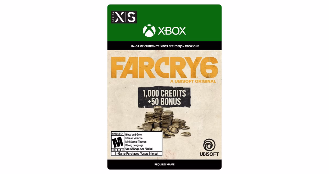 GameStop Far Cry 6 Virtual Currency Small Pack 1,050 Credits - Xbox One