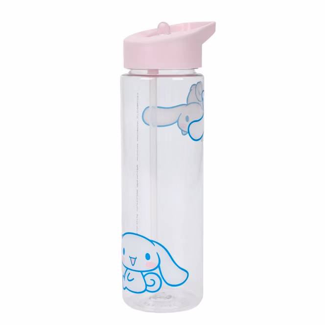 GameStop Cinnamoroll Plastic 24 oz Water Bottle with Pink Lid
