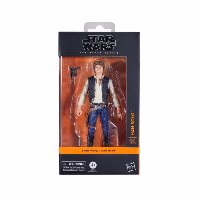 GameStop Hasbro Star Wars: A New Hope Han Solo (The Black Series) 6-in Action Figure