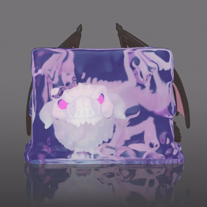 GameStop Funko POP! Games: Dungeons and Dragons Gelatinous Cube 3.8-in Vinyl Figure GameStop Exclusive