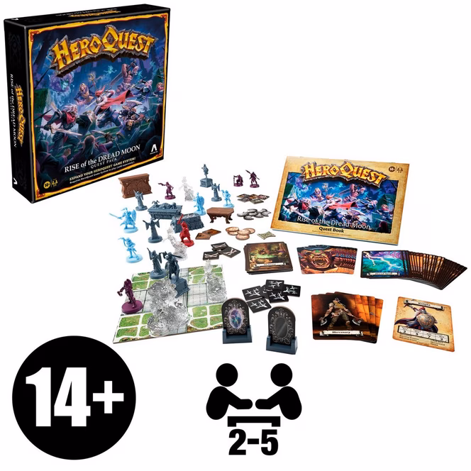 GameStop HeroQuest Rise of the Dread Moon Quest Pack