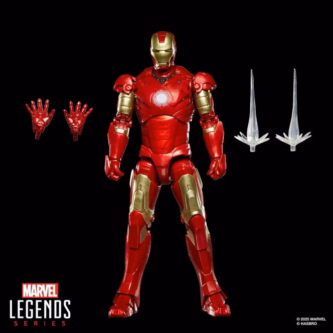GameStop Hasbro Marvel Legends Series Iron Man - Iron Man (Mark III Suit) 6-in Action Figure